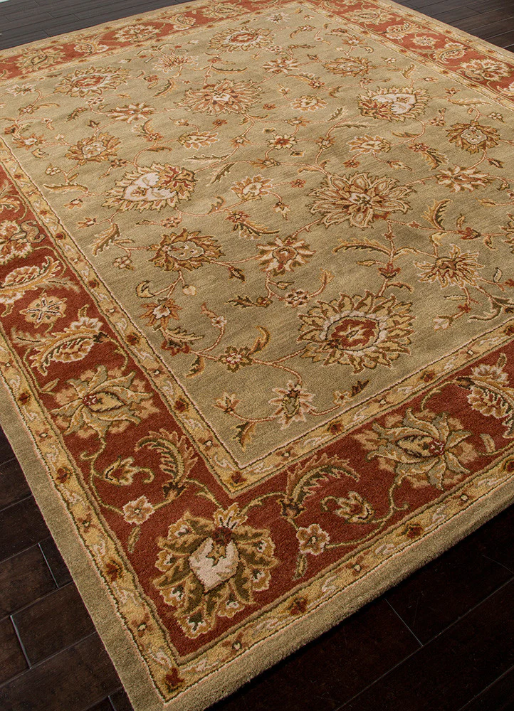 Mythos Anthea Kelp/Brick Red Area Rug - Image 2