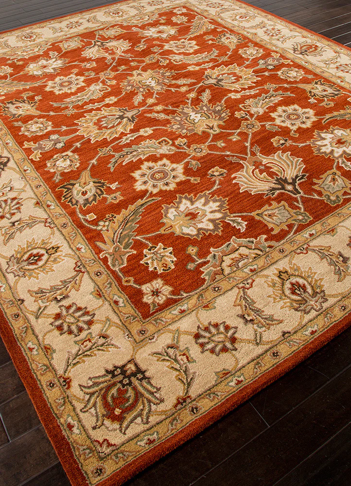 Mythos Selene Red Oxide/Sand Area Rug - Image 2