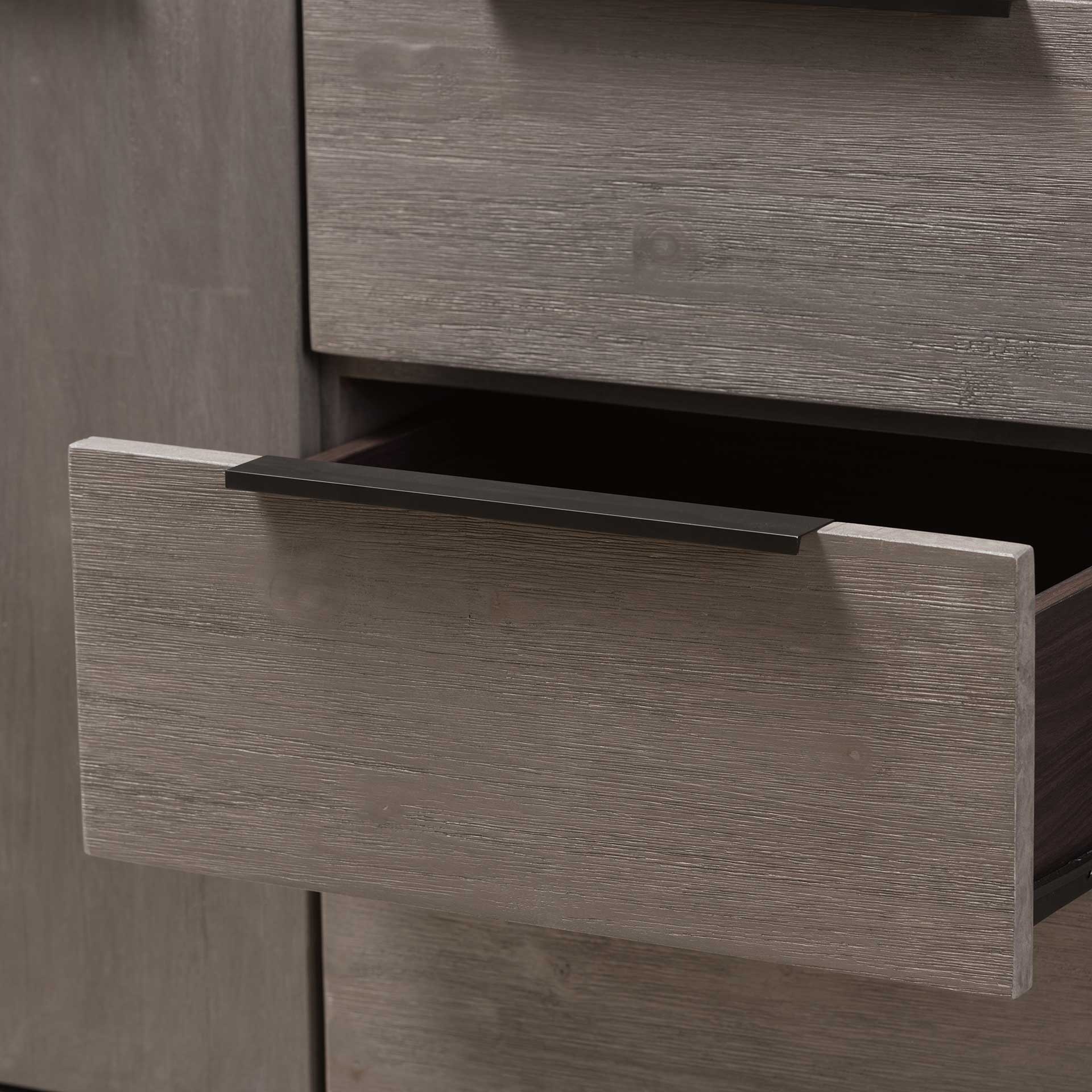 Naarah 3-Drawer Sideboard Platinum Gray - Image 6