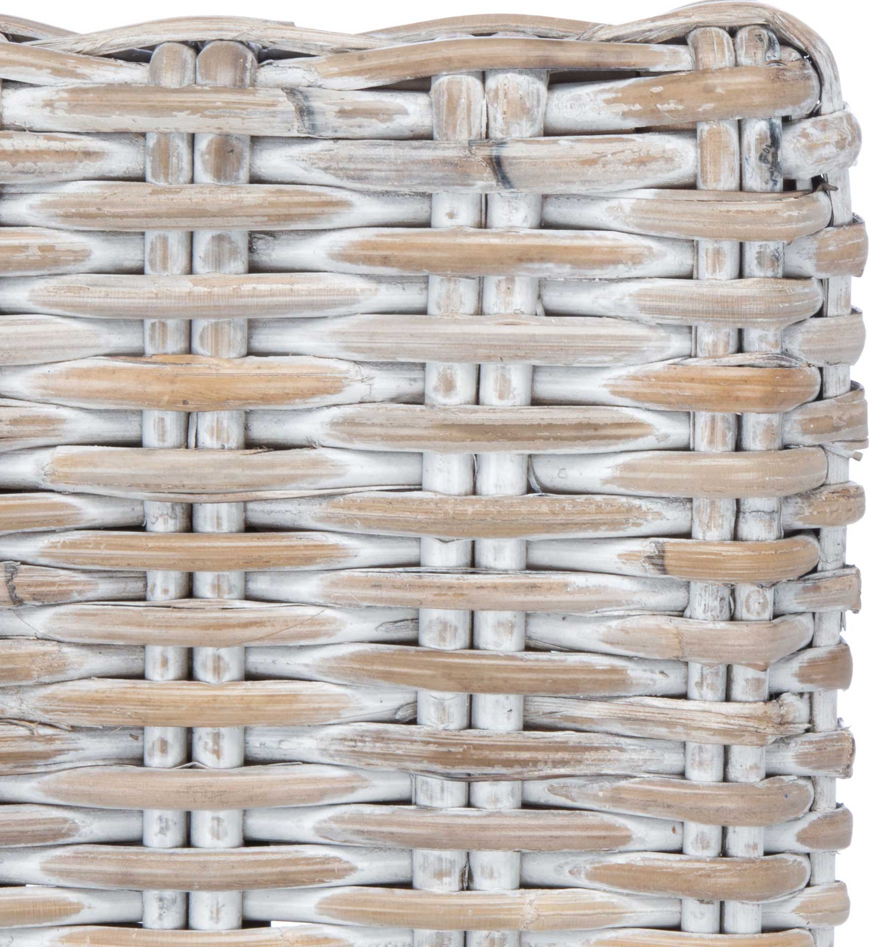 Nabbi Rattan Accent Chair With Cushion Gray White Wash - Image 5