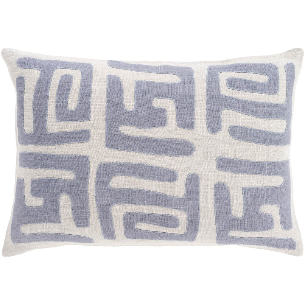 Nairobi Charcoal/Light Gray Pillow - Image 2
