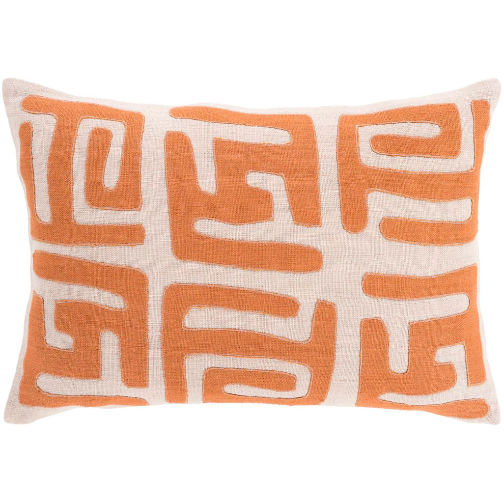 Nairobi Rust/Beige Pillow - Image 2