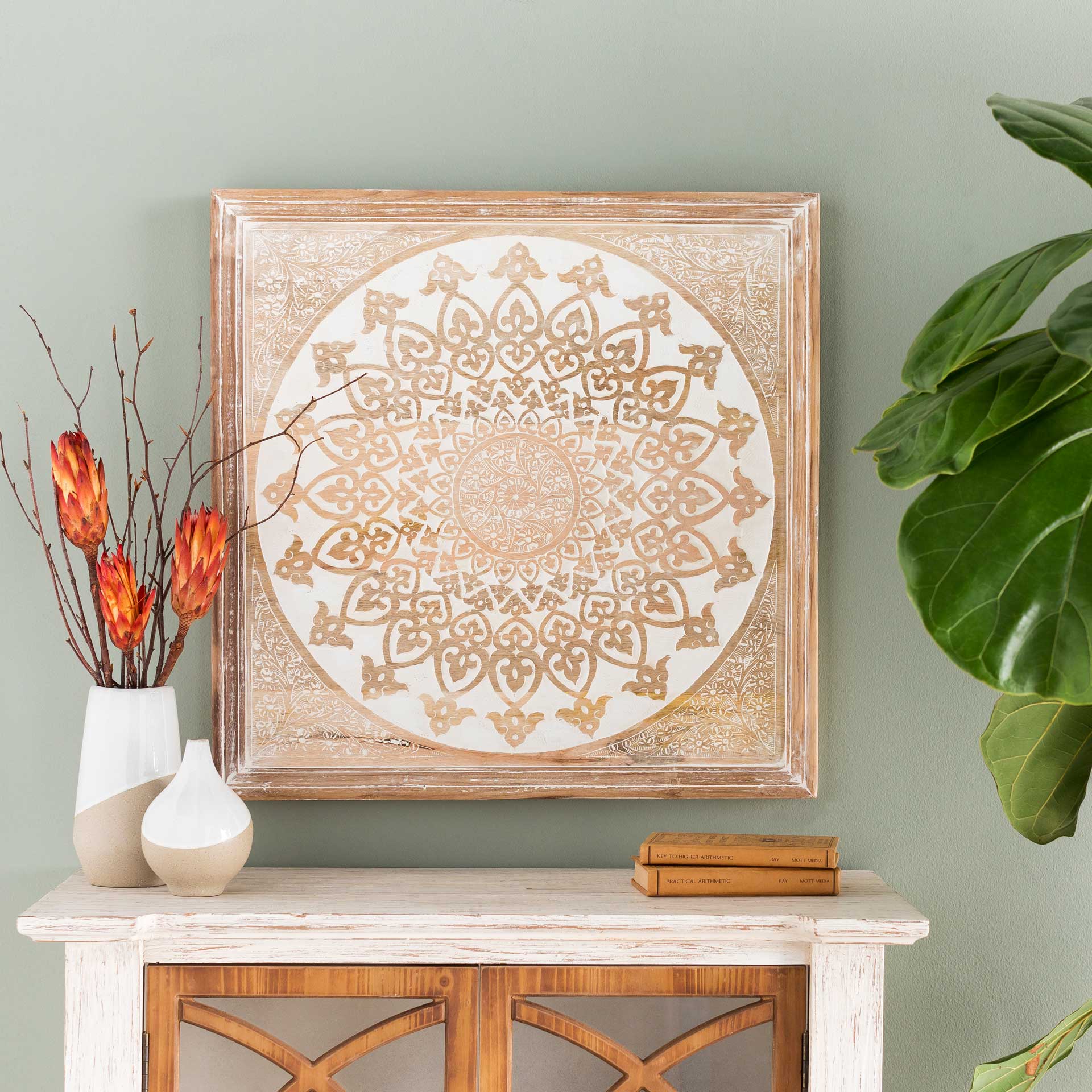 Nala Wall Art White/Cream - Image 3