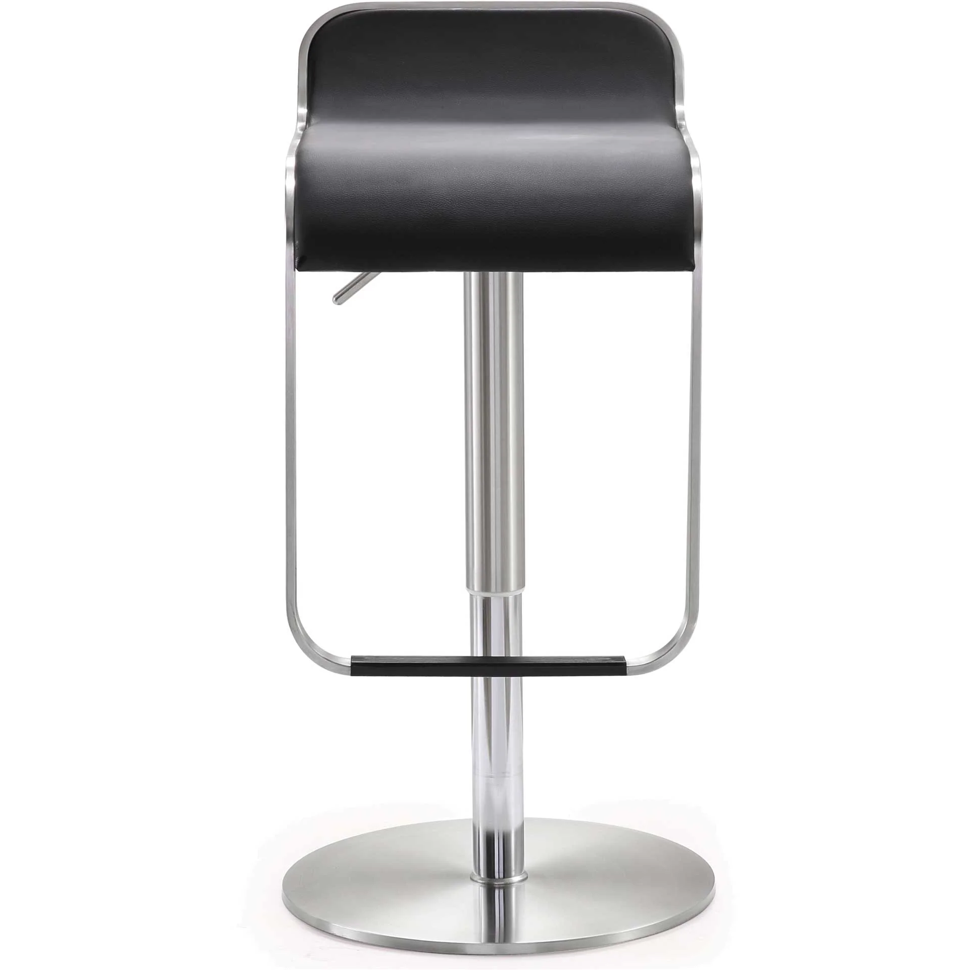 Nalani Stainless Steel Bar Stool Black - Image 2