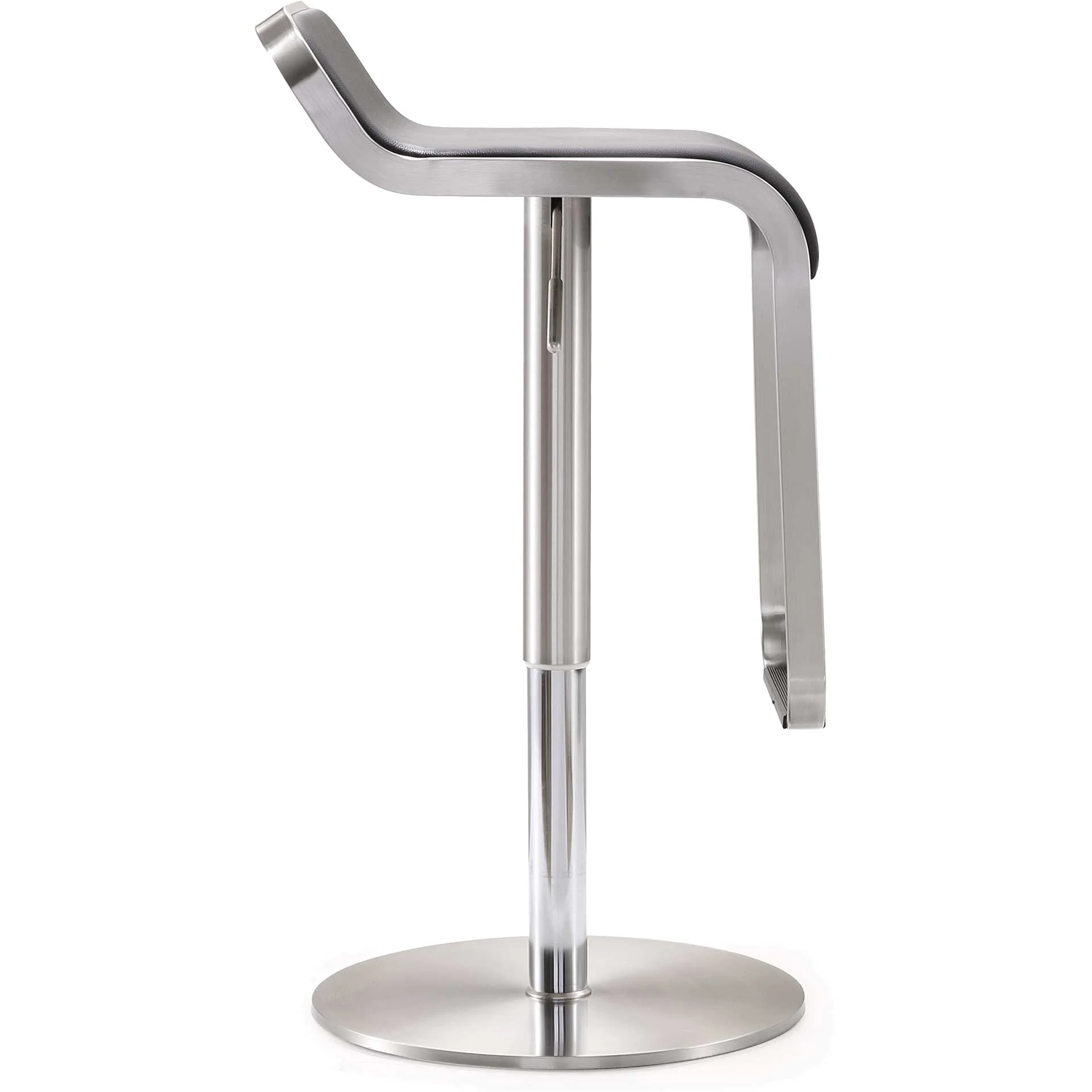 Nalani Stainless Steel Bar Stool Black - Image 3