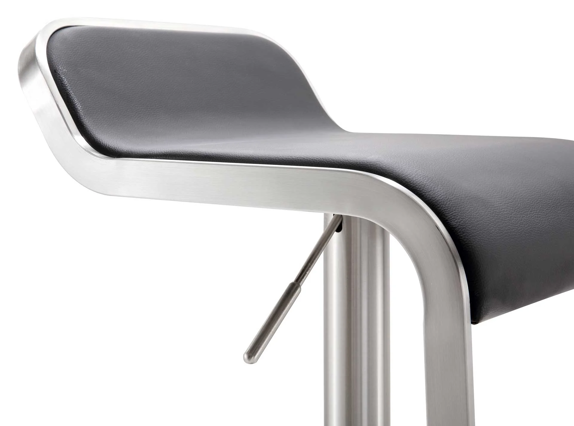 Nalani Stainless Steel Bar Stool Black - Image 5