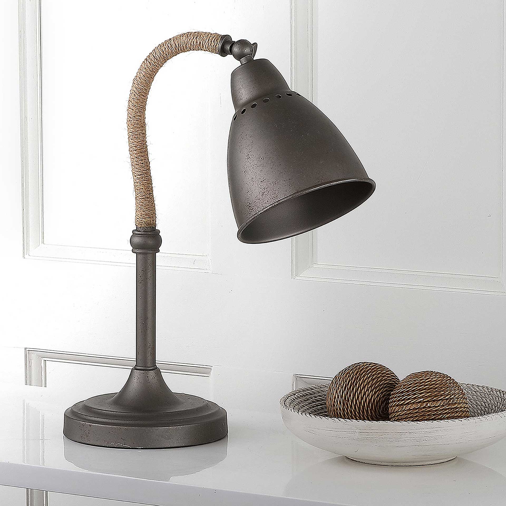 Nalani Table Lamp Dark Gray - Image 3