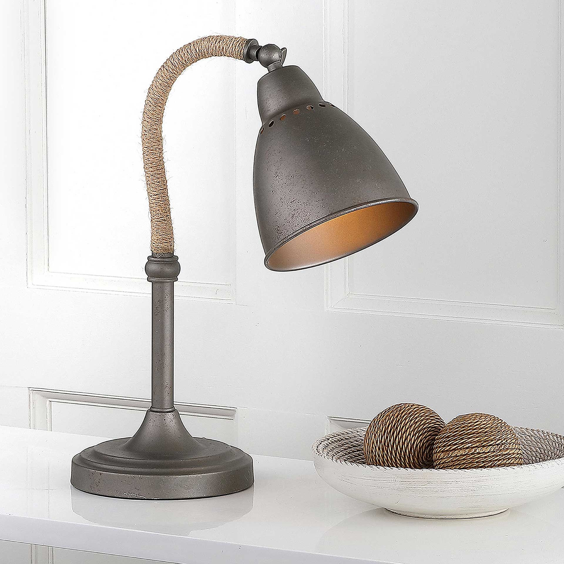 Nalani Table Lamp Dark Gray - Image 4