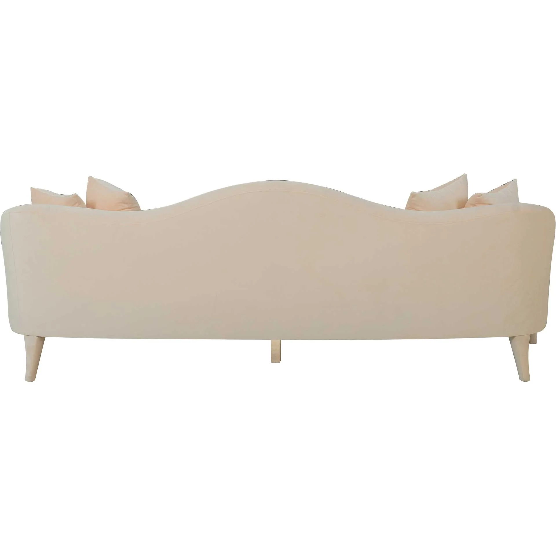 Nally Velvet Sofa Peach - Image 3