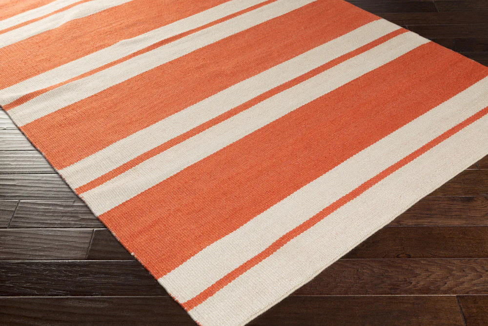 Nantucket Rust/Light Gray Area Rug - Image 2