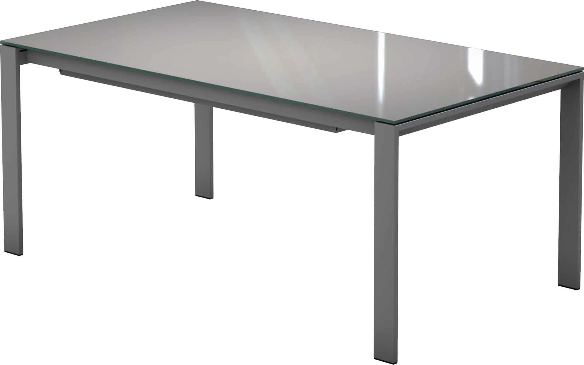 Napoli Dining Table Ashen Gray Glass/Ashen Gray - Image 5