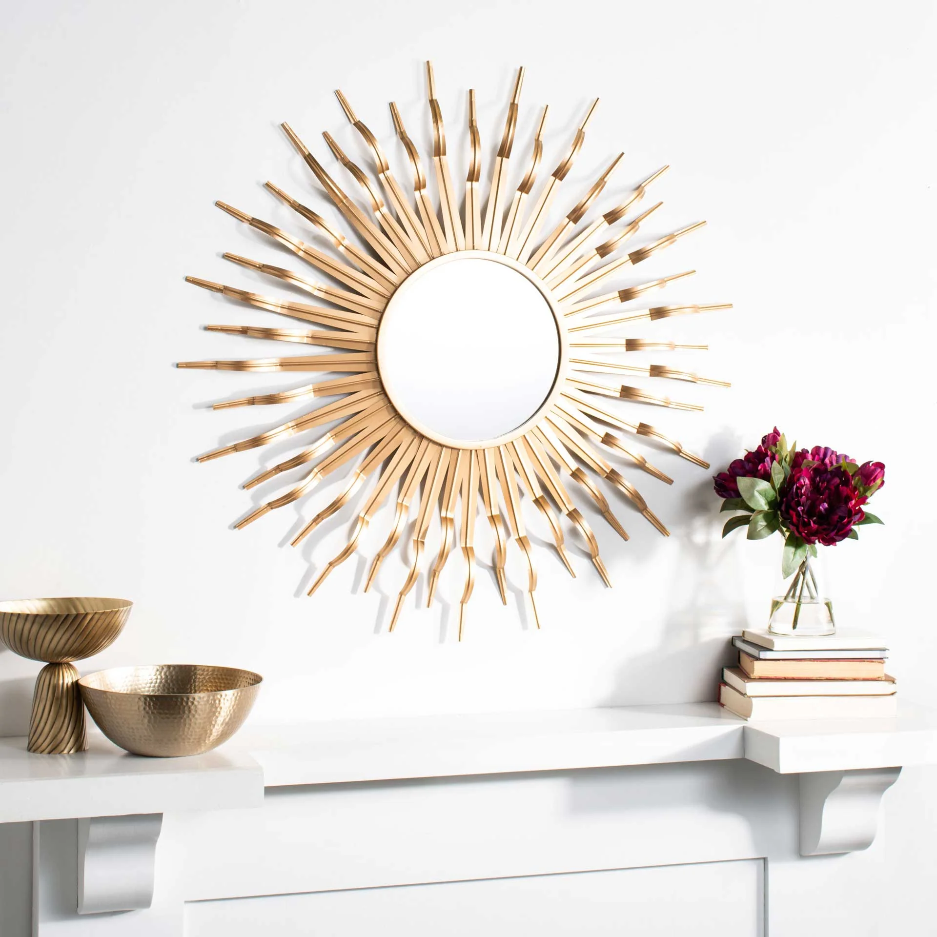 Nathalie Sunburst Mirror Gold - Image 4