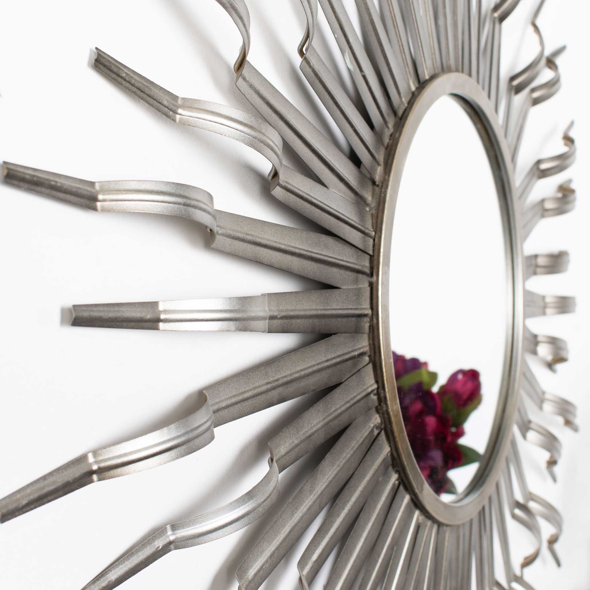 Nathalie Sunburst Mirror Gunmetal - Image 4