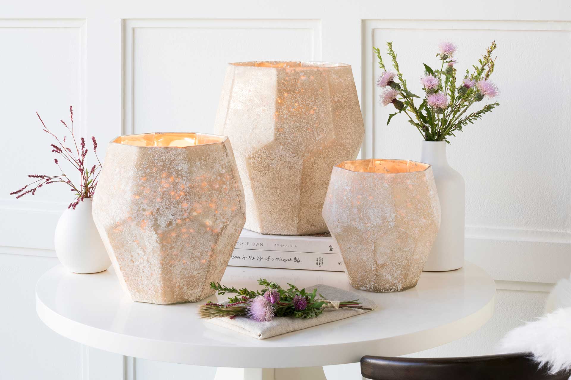 Nathalie Vase Beige - Image 6