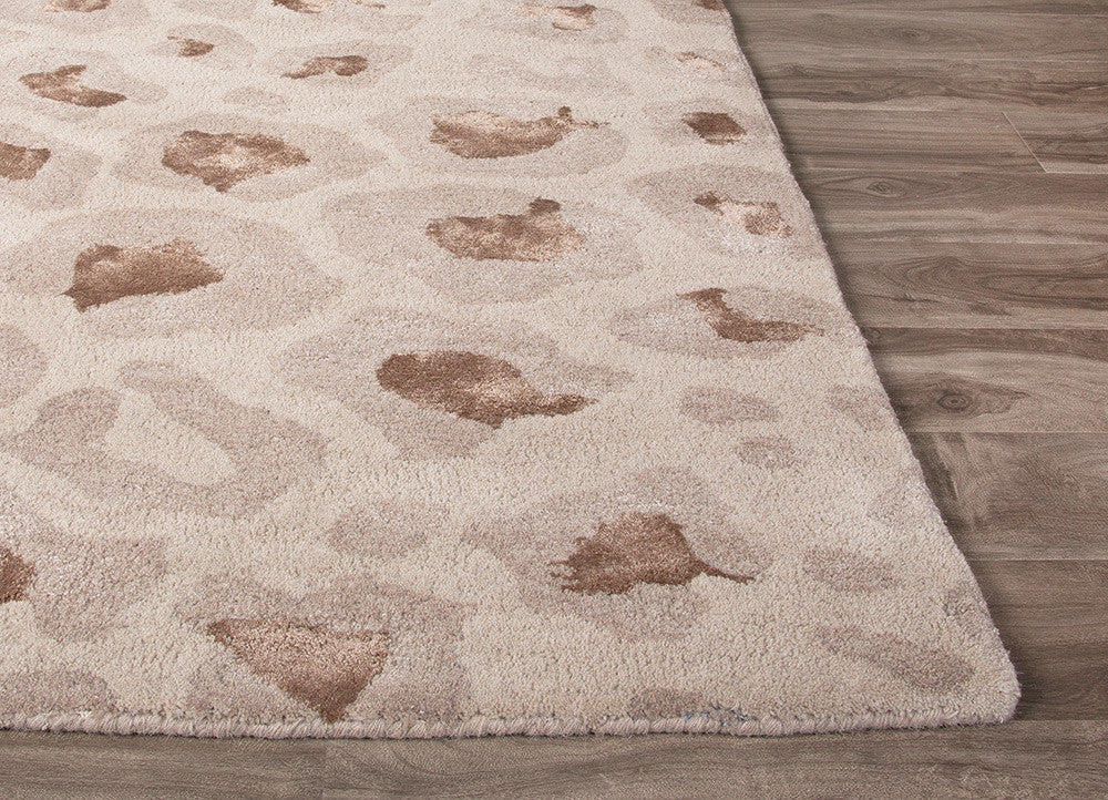 National Geographic Cheetah Rainy Days/Feathered Gray Area Rug - Image 3