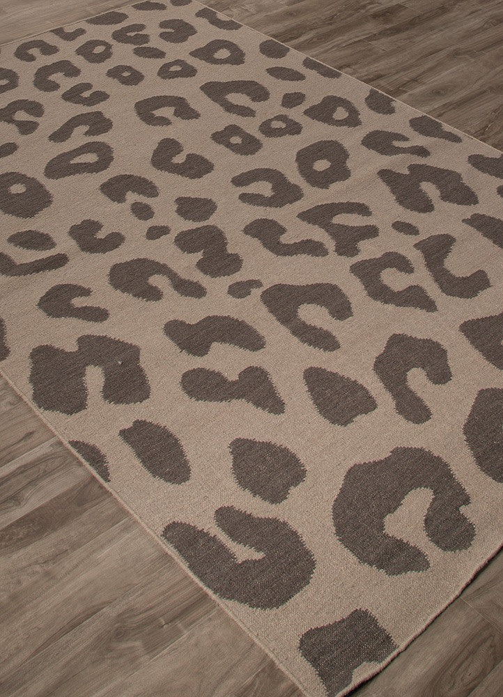 National Geographic Jaguar Cobblestone/Bungee Cord Area Rug - Image 2