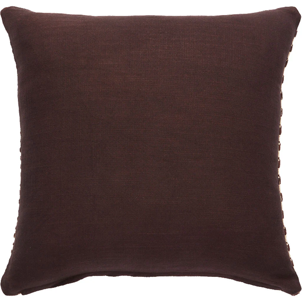 National Geographic Ng-24 Tobacco Brown/Antique White Pillow - Image 2