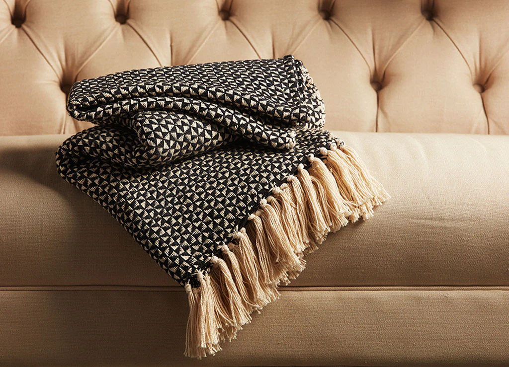 National Geographic Ng-26 Antique White/Peat Throw - Image 2