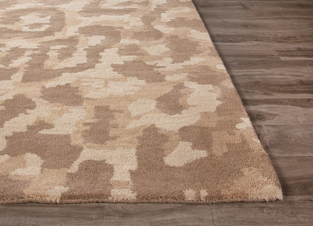 National Geographic Ocelot Oatmeal/Aluminum Area Rug - Image 3