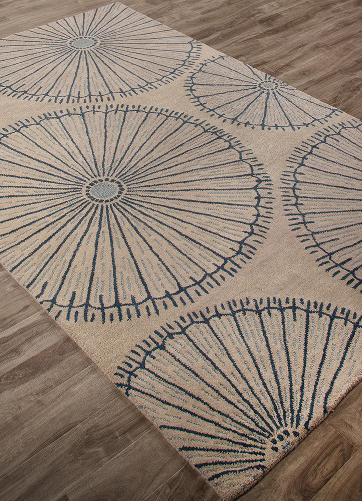 National Geographic Organism Fog/Ensign Blue Area Rug - Image 2