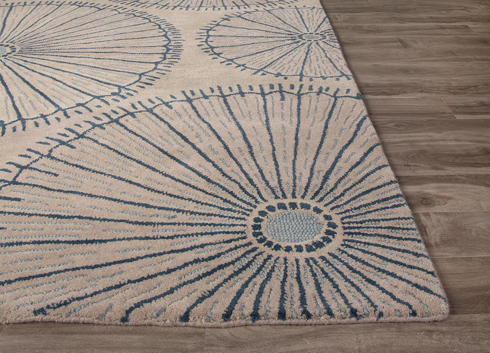 National Geographic Organism Fog/Ensign Blue Area Rug - Image 3