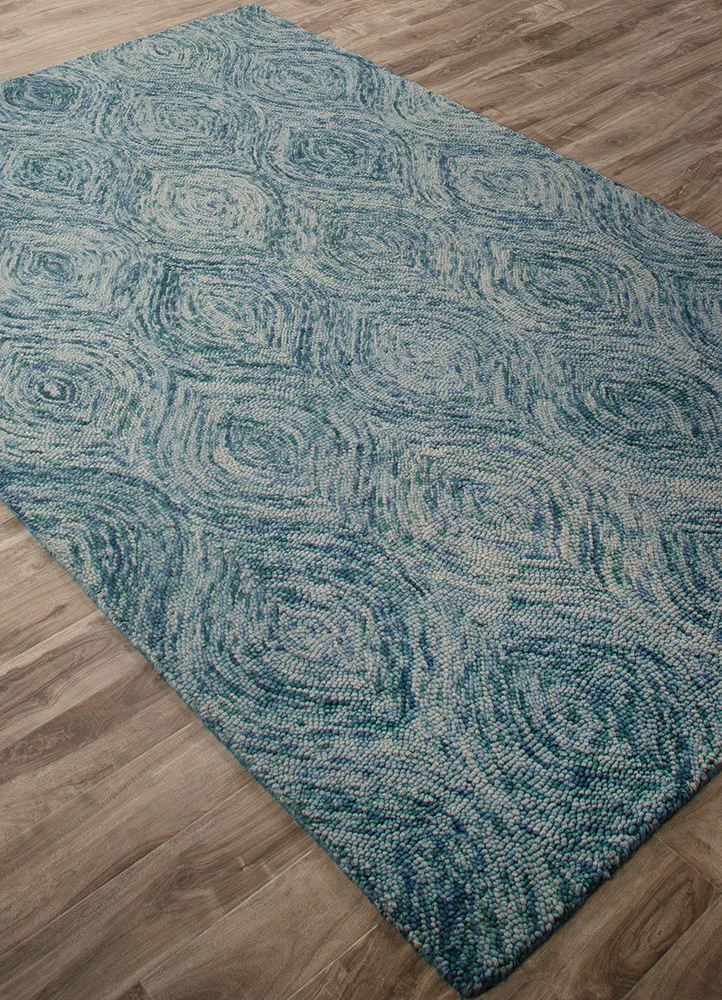 National Geographic Plume Mineral Blue/Green-Blue Slate Area Rug - Image 2
