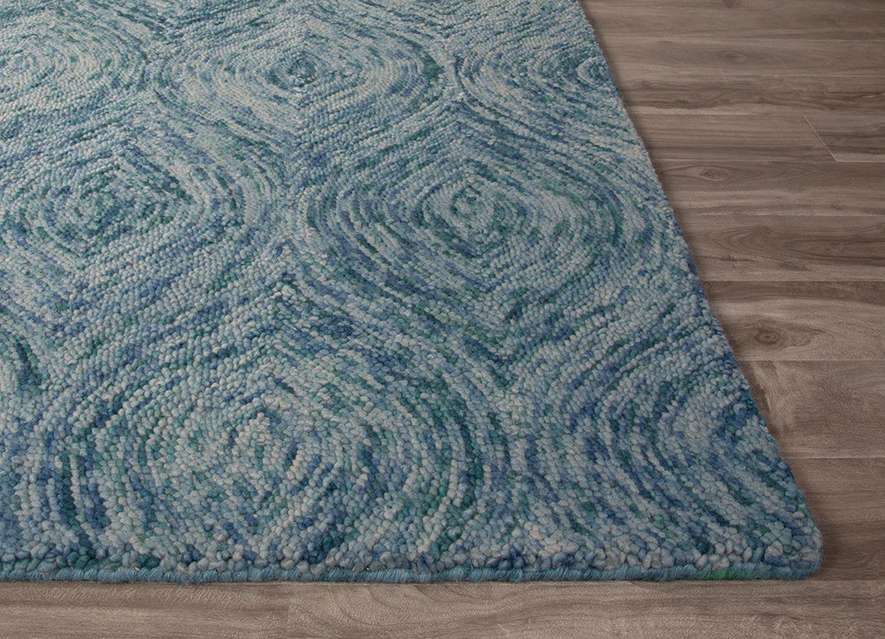 National Geographic Plume Mineral Blue/Green-Blue Slate Area Rug - Image 3