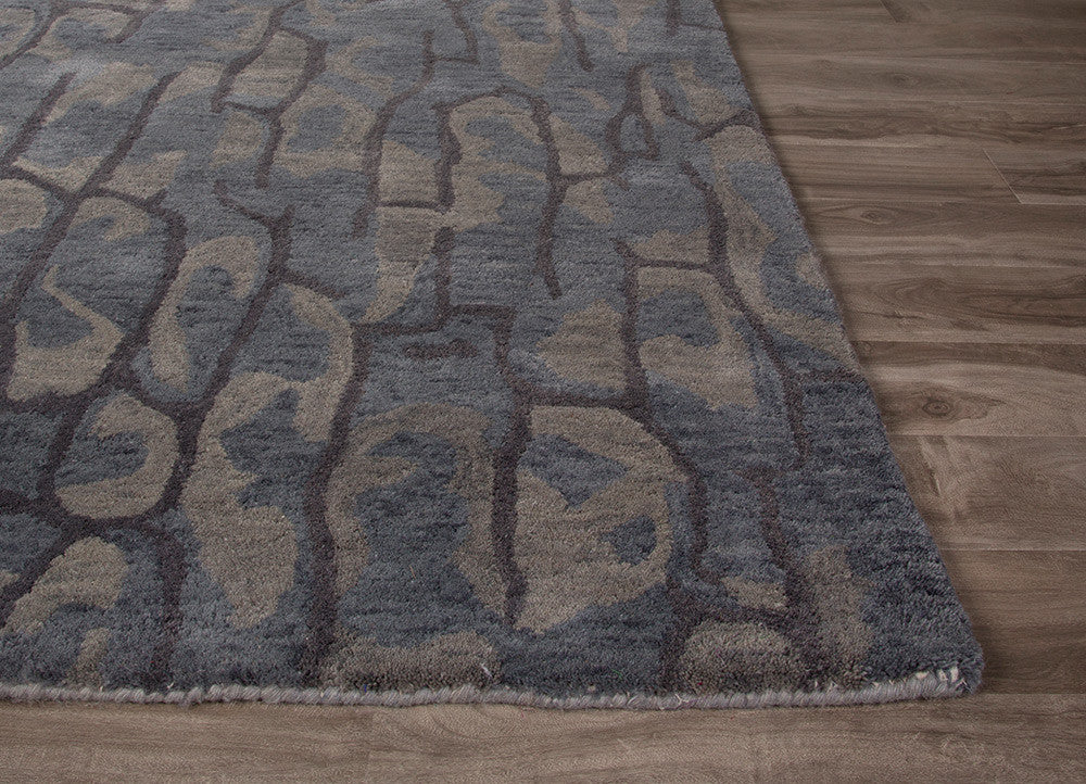 National Geographic Protozoa Blue Shadow/Dark Denim Area Rug - Image 3