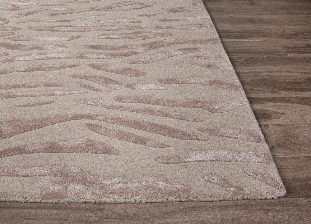 National Geographic Tigress Opal Gray/Blue Fox Area Rug - Image 3