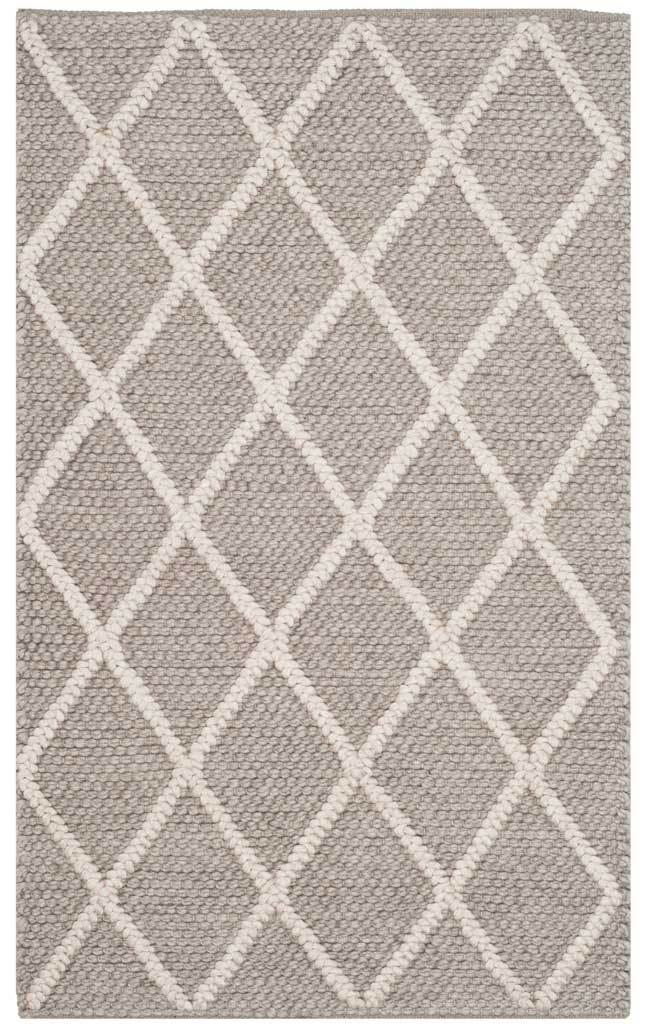 Natura Diamond Gray Area Rug - Image 2