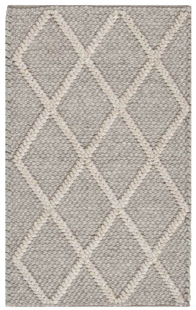 Natura Diamond Gray Area Rug - Image 3
