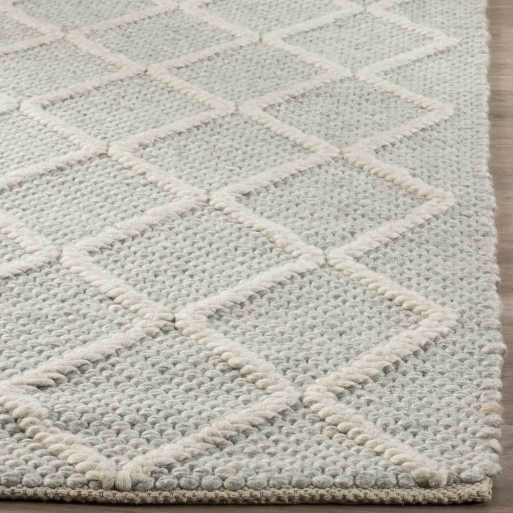 Natura Diamond Silver/Ivory Area Rug - Image 6