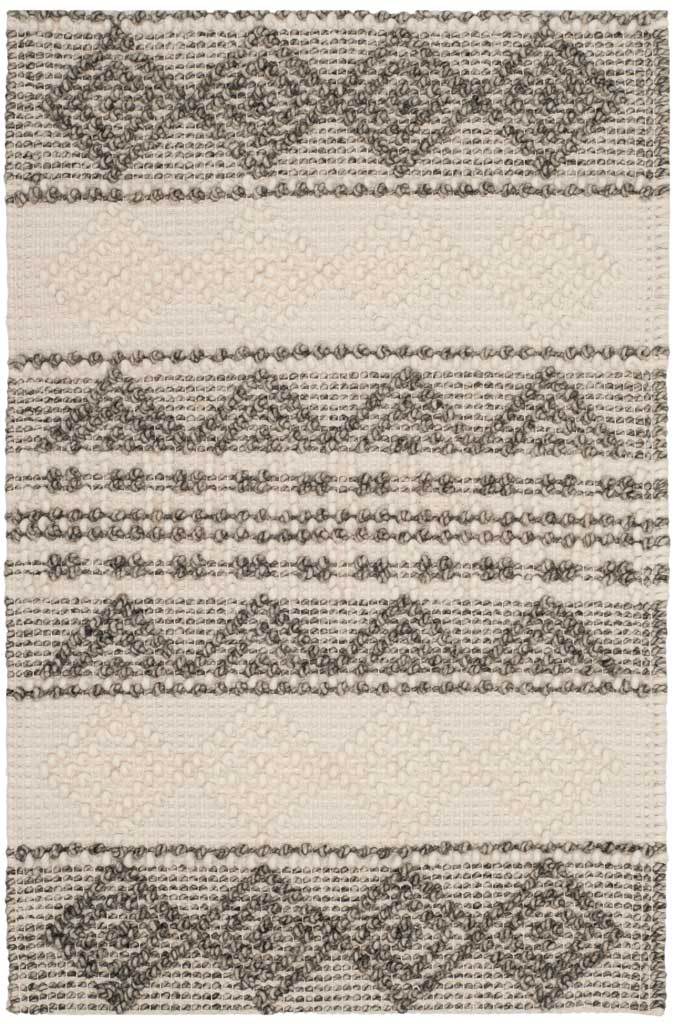 Natura Geometry Gray/Ivory Area Rug - Image 3