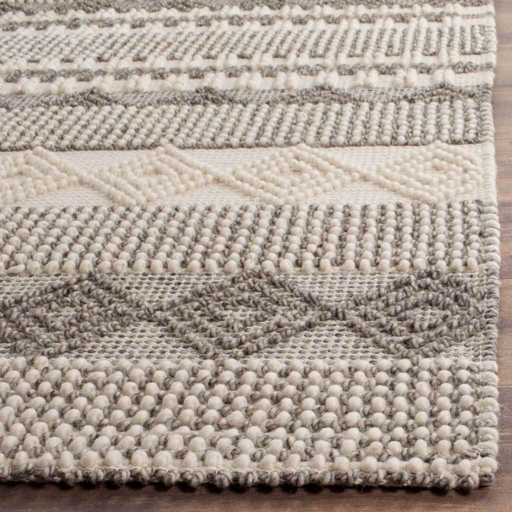 Natura Geometry Gray/Ivory Area Rug - Image 4