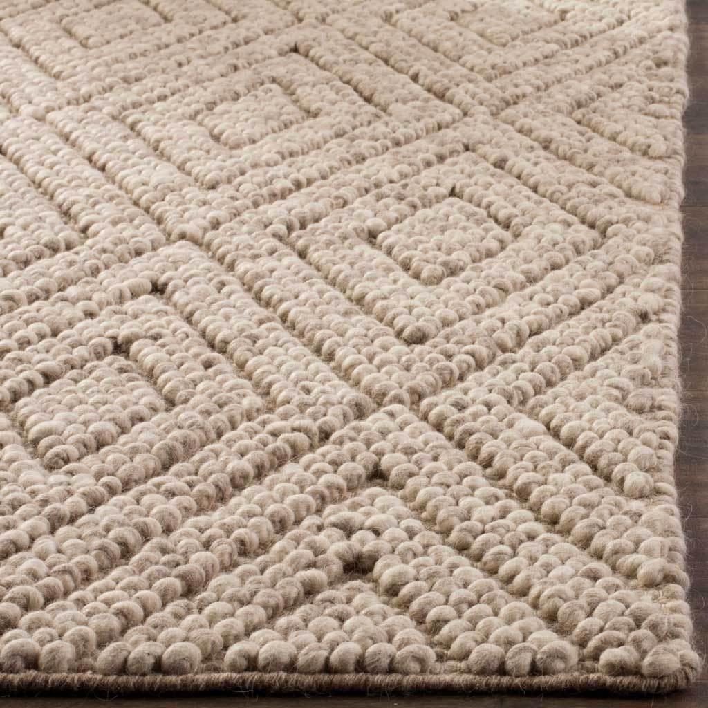 Natura Rhombus Beige Area Rug - Image 4