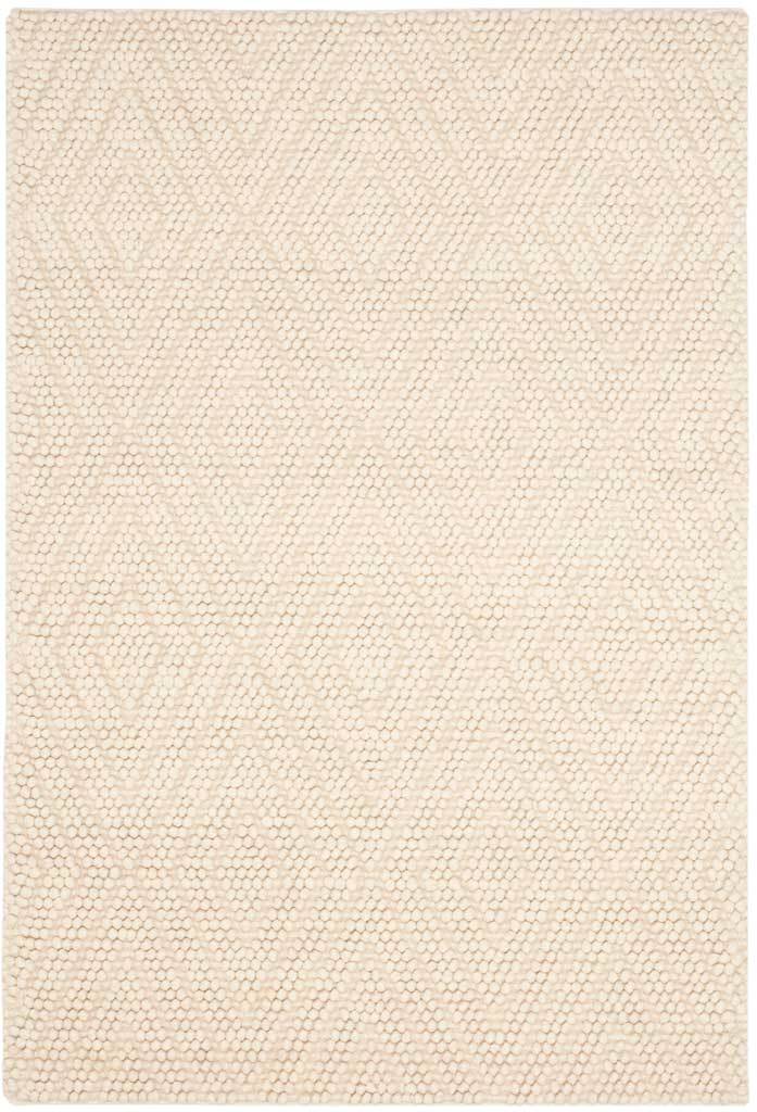 Natura Rhombus Ivory Area Rug - Image 3