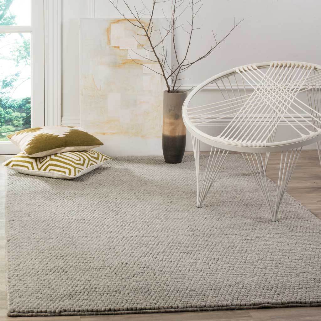 Natura Solid Silver Area Rug - Image 6