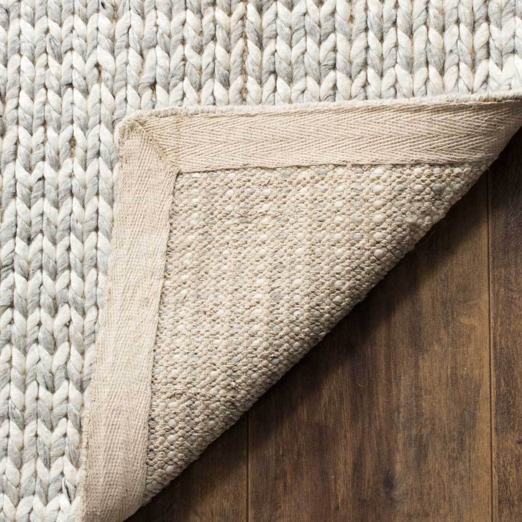Natura Texture Ivory/Silver Area Rug - Image 7