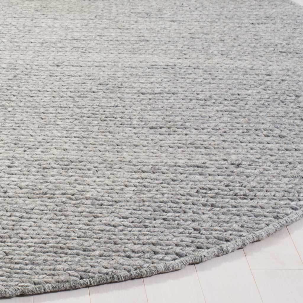 Natura Texture Steel Round Rug - Image 2