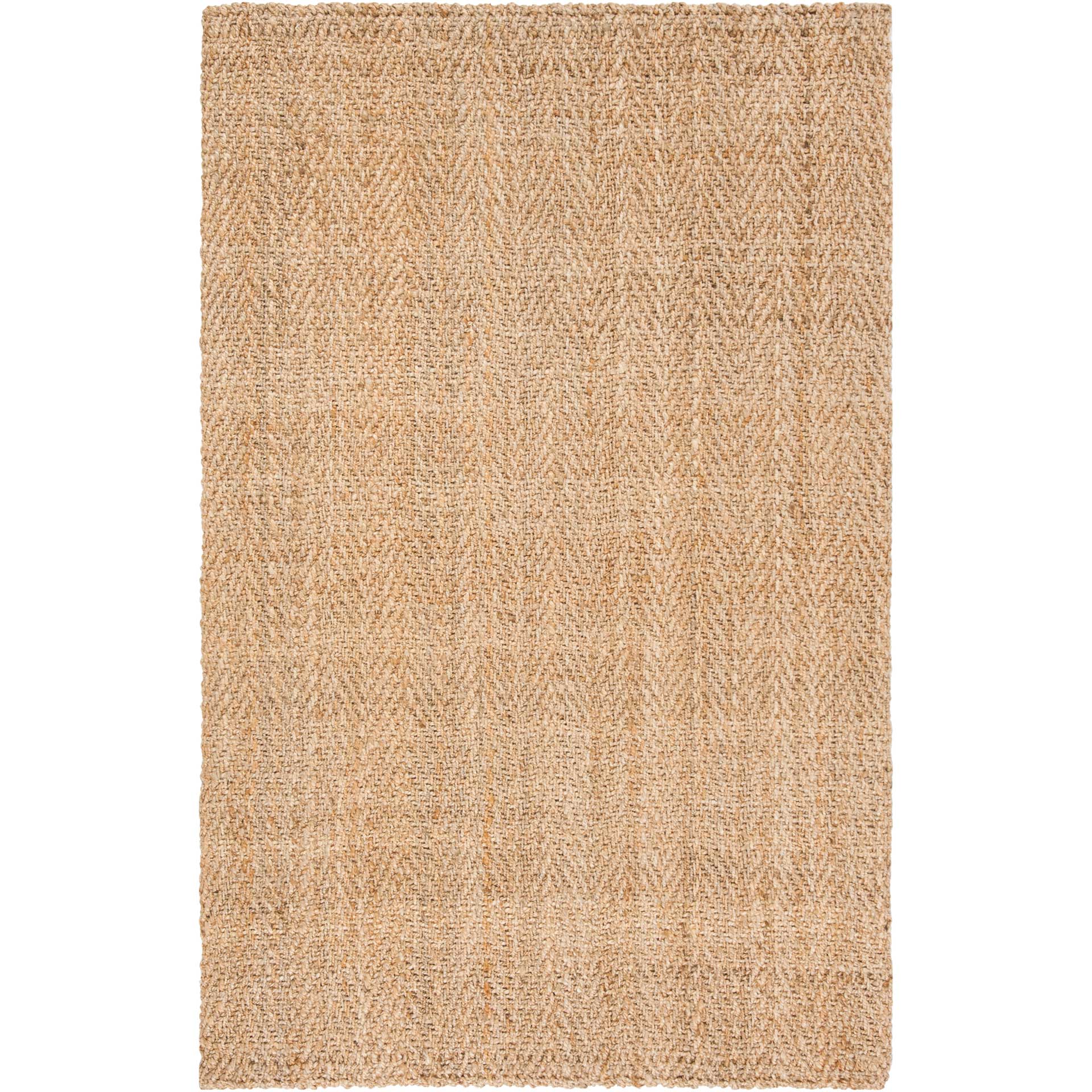 Natural Fiber Chevron Natural Area Rug - Image 3