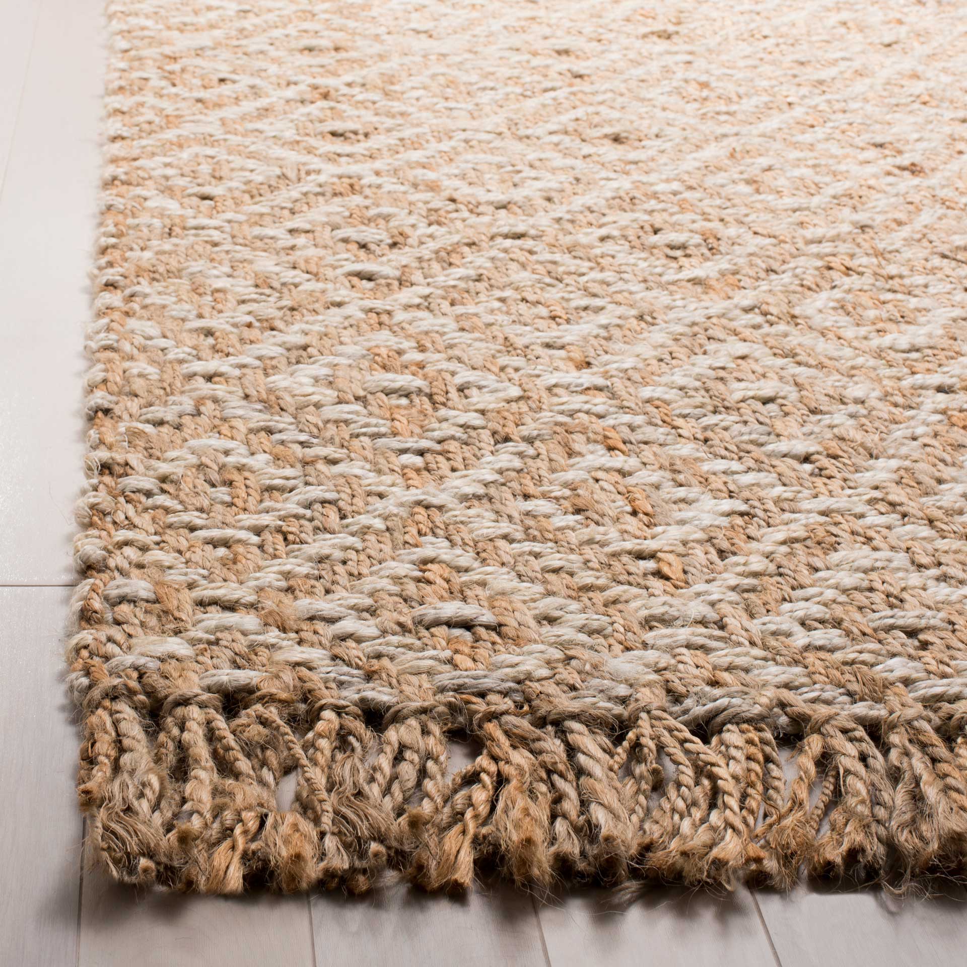 Natural Fiber Ivory/Natural Area Rug - Image 4