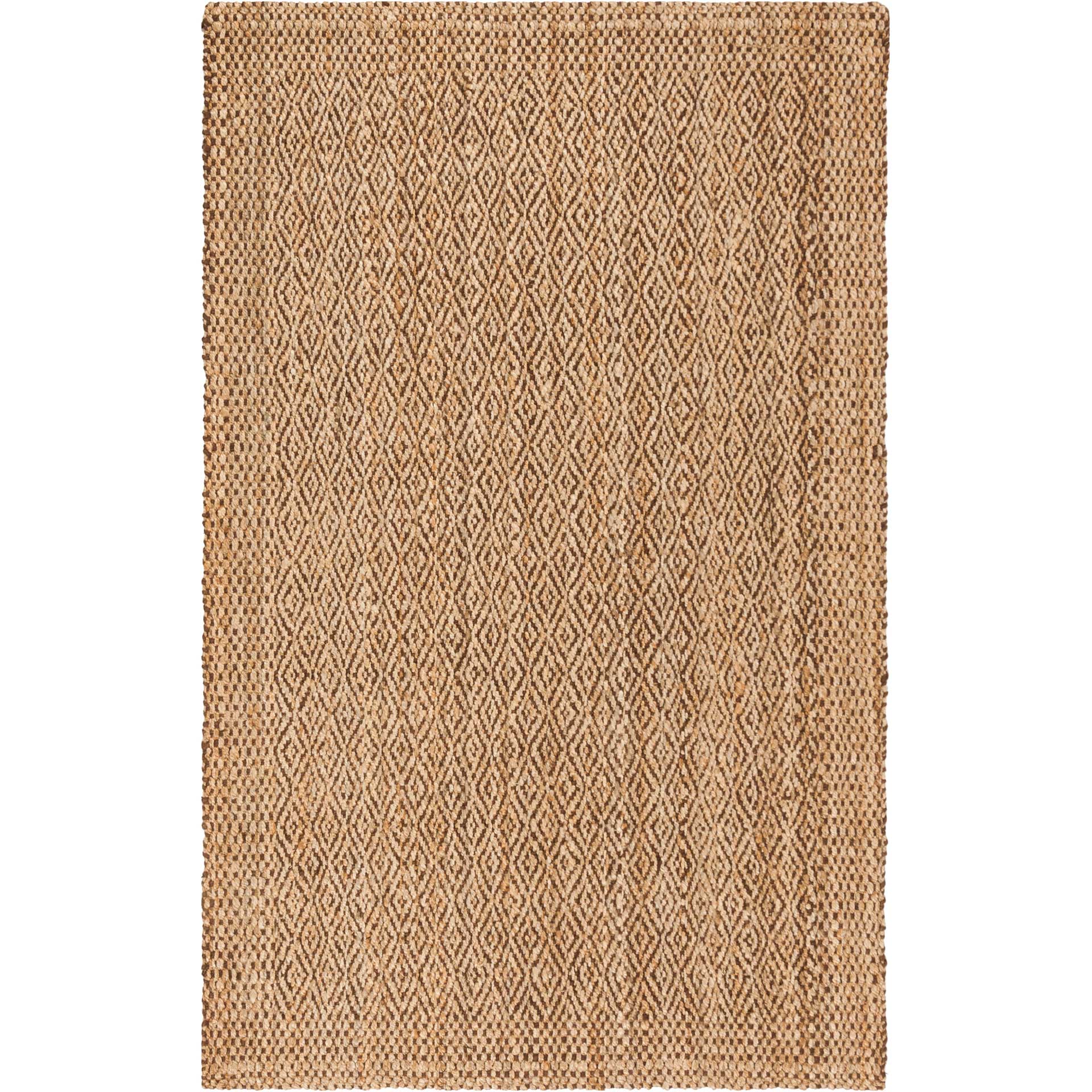 Natural Fiber Natural/Brown Area Rug - Image 3