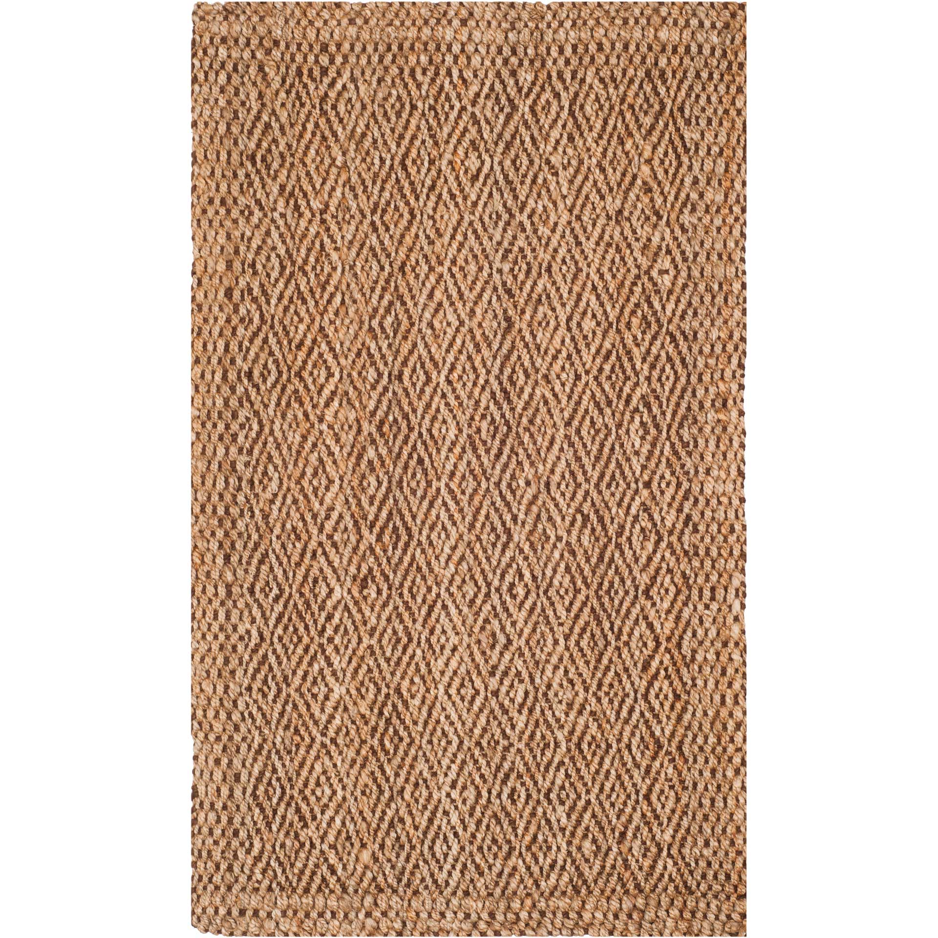 Natural Fiber Natural/Brown Area Rug - Image 4