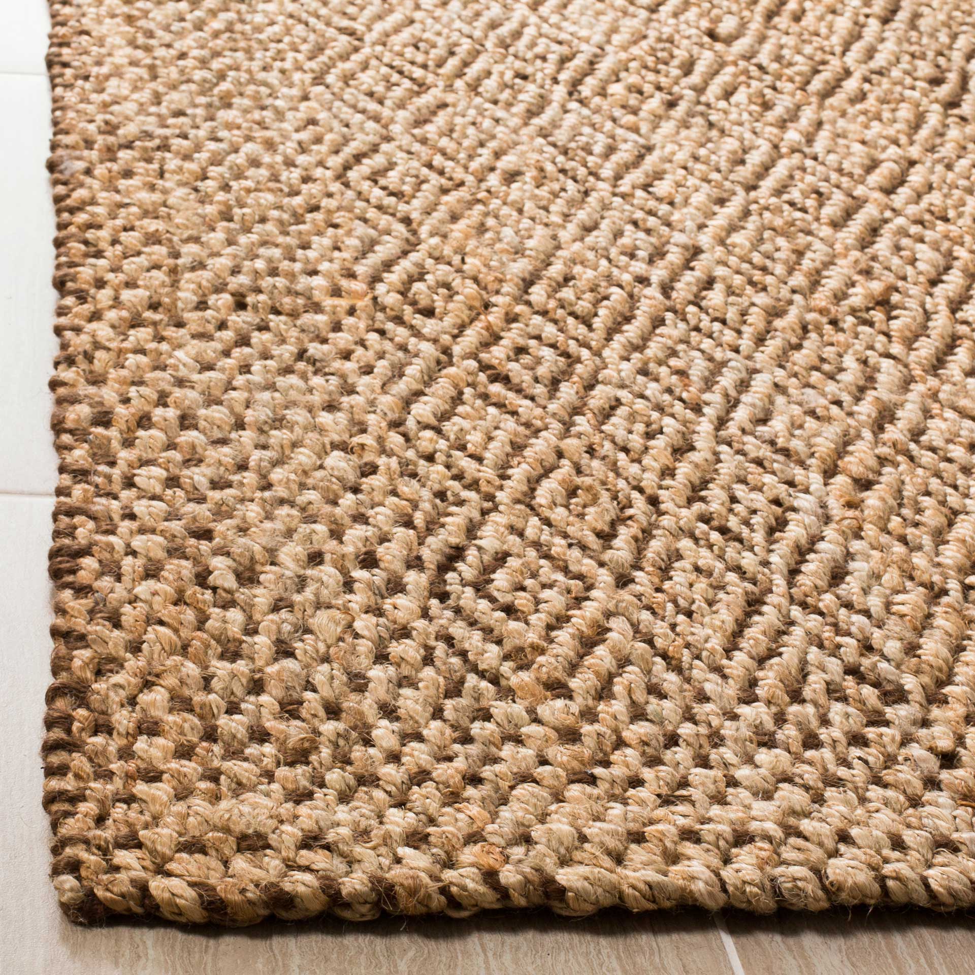 Natural Fiber Natural/Brown Area Rug - Image 5