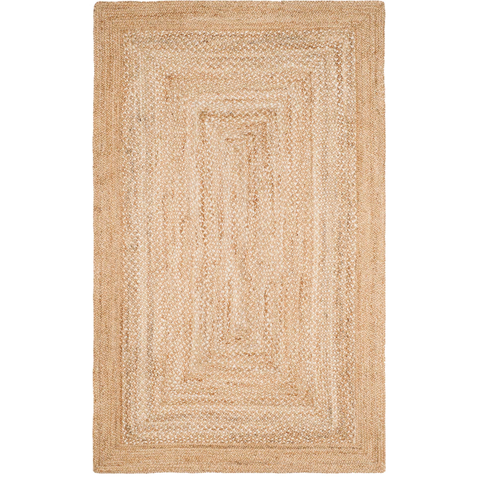 Natural Fiber Natural/Ivory Area Rug - Image 3