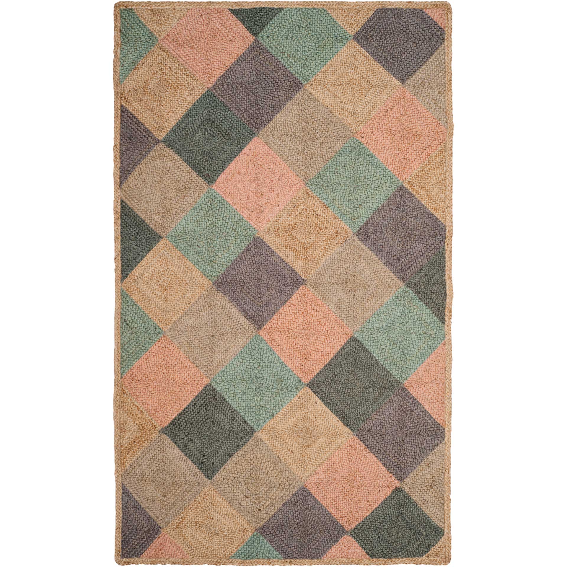 Natural Fiber Natural/Multi Area Rug - Image 2