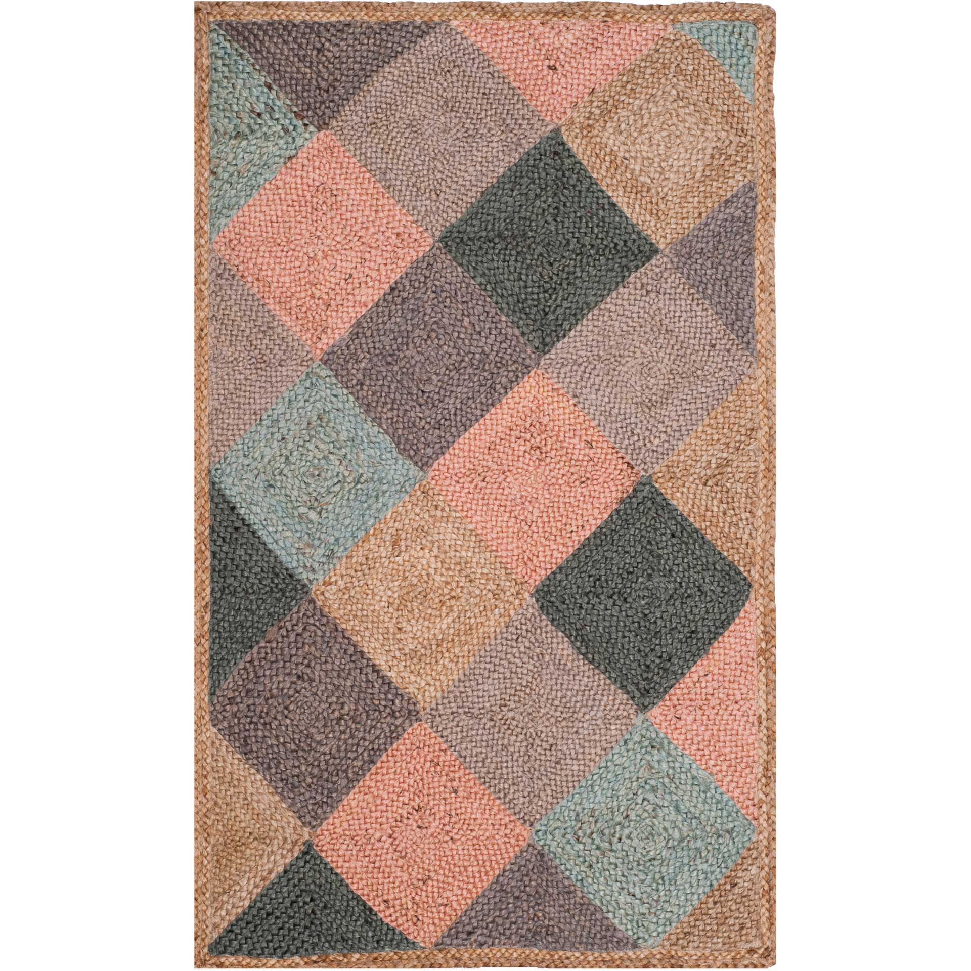 Natural Fiber Natural/Multi Area Rug - Image 3