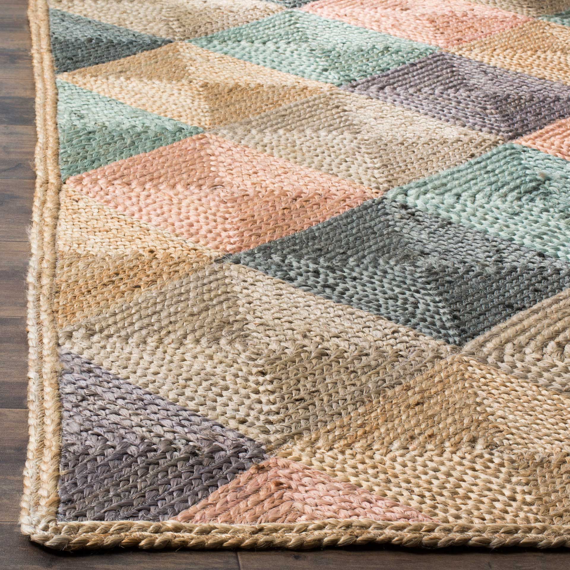 Natural Fiber Natural/Multi Area Rug - Image 4