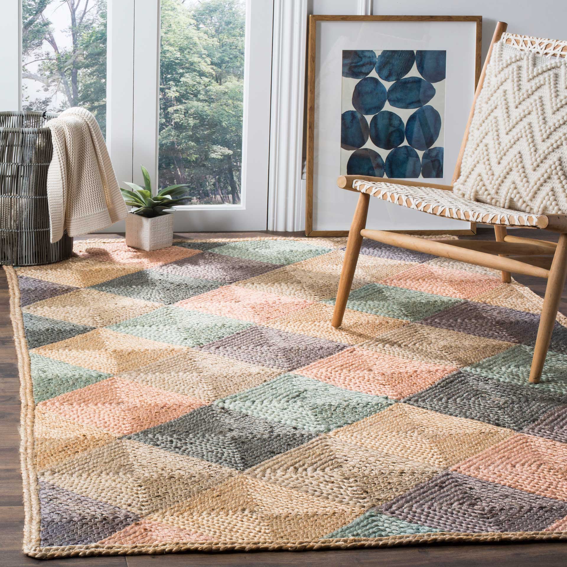 Natural Fiber Natural/Multi Area Rug - Image 5