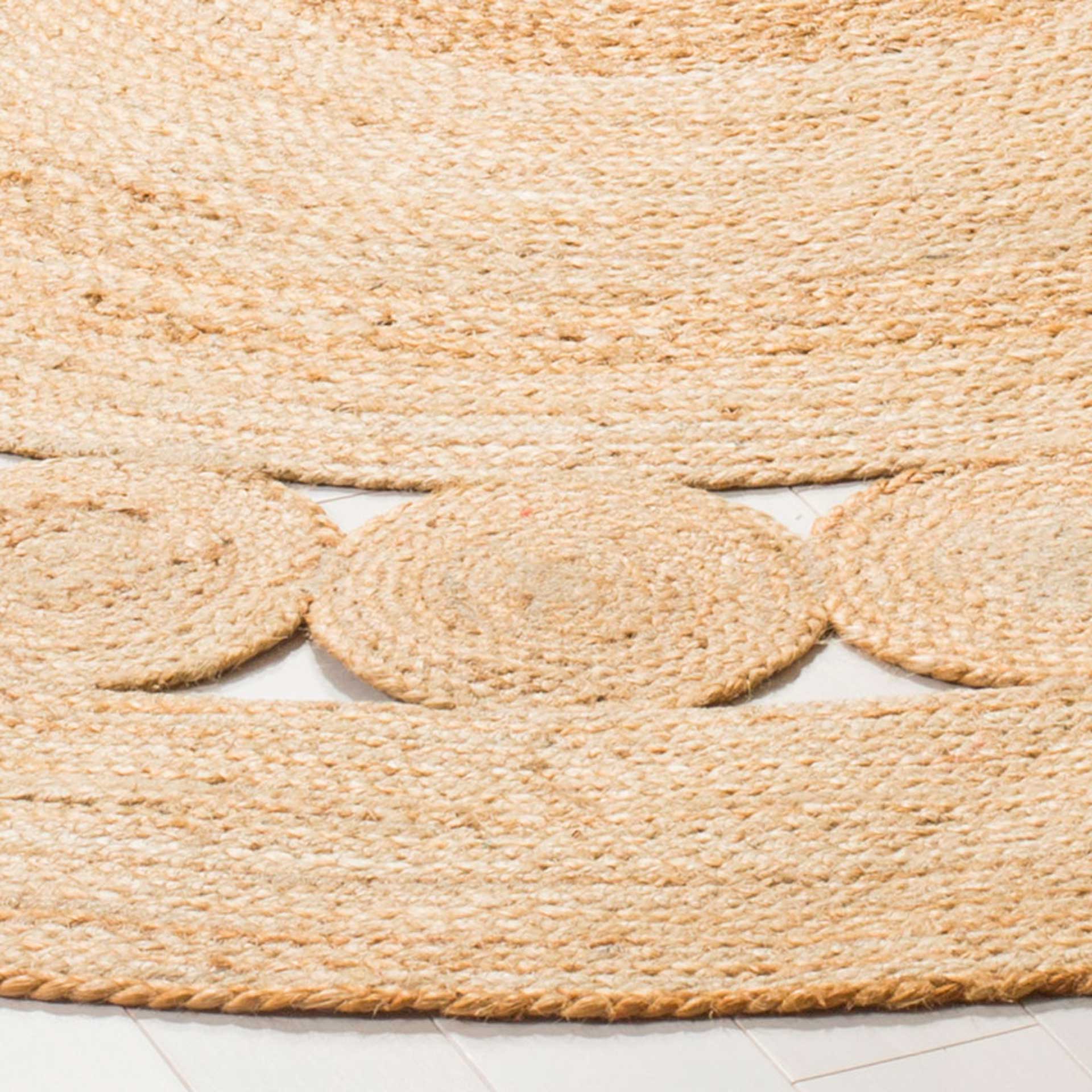 Natural Fiber Natural Round Rug - Image 3